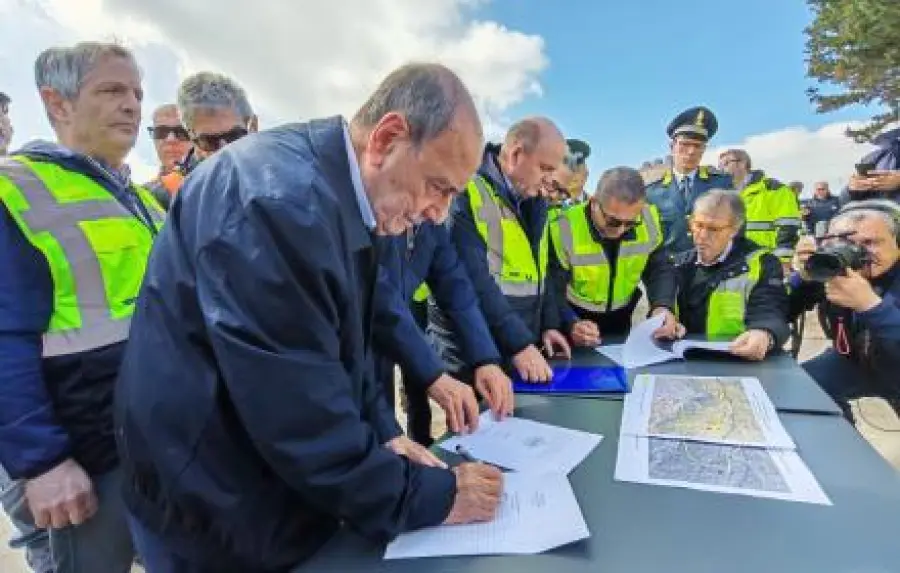 Ciclone Harry e frana di Niscemi, ristori rapidi e cantieri aperti: oltre 4,6 milioni già erogati